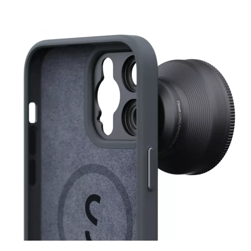 ShiftCam AC-CA-14PR-CH-EF mobiliojo telefono dėklas 15,5 cm (6,1 col.) Dangtelis Anglies spalvos