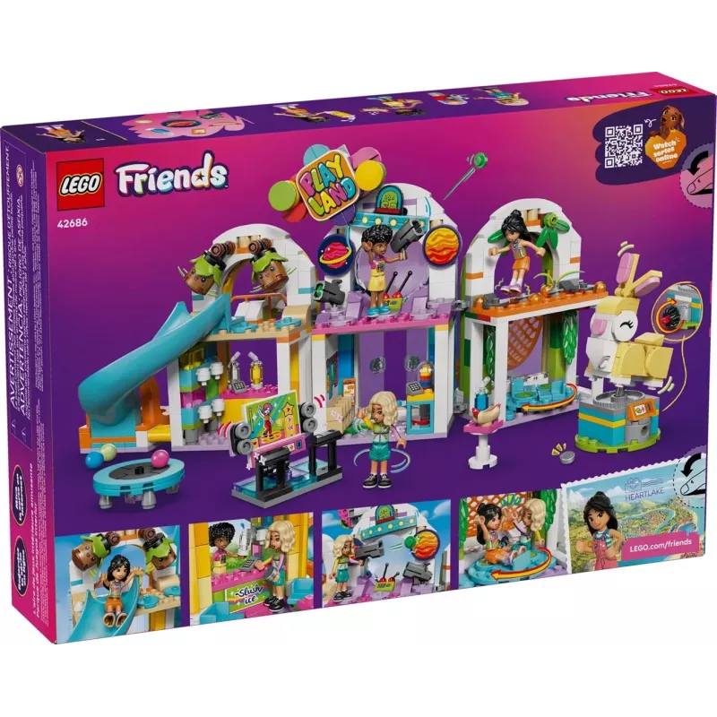 LEGO FRIENDS 42686 Smagus vidaus žaidimų aikštelė