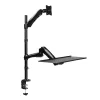 LogiLink BP0030 monitoriaus laikiklis / stovas 68,6 cm (27 colių) Stalinis Juodas