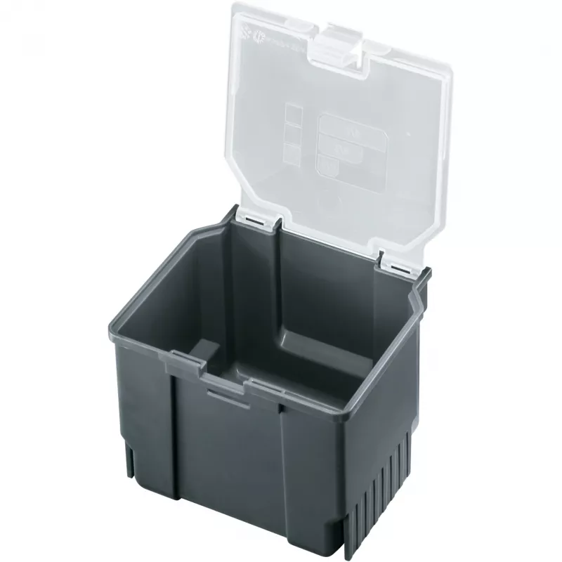 Dėžutė daiktams laikyti Bosch SystemBox stačiakampė polipropileno 105×117×84 mm juoda/pilka