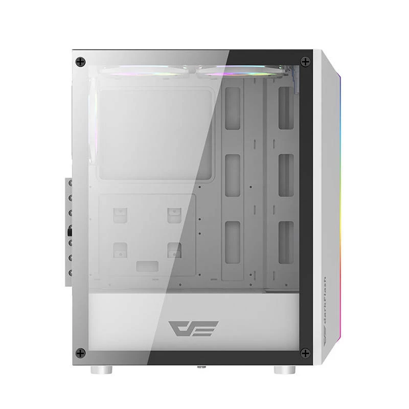 PC korpusas darkFlash DK151 Midi Tower baltas
