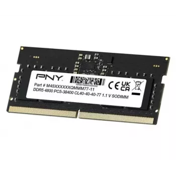 Nešiojamojo kompiuterio atmintis PNY DDR5 16GB SODIMM 4800