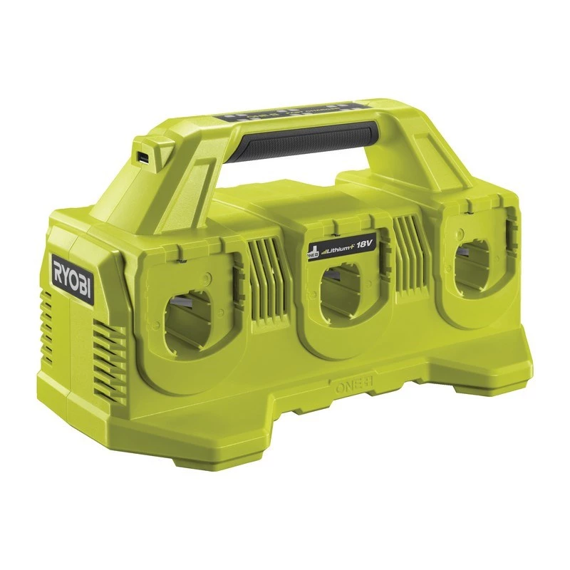 207203 Ryobi 18V / 6 prievadų akumuliatoriaus įkroviklis