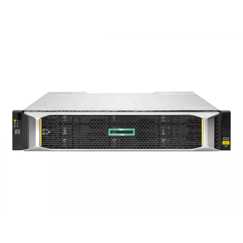 HPE MSA 2060 diskinė sistema 0 TB stovo 2U sidabrinė juoda