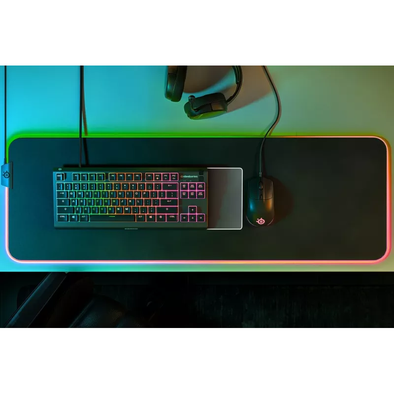 Steelseries APEX 3 TKL klaviatūra USB QWERTY US English juoda