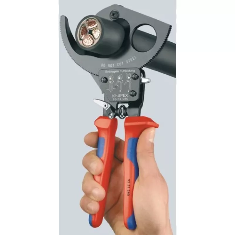 Šoninio pjovimo replės Knipex 95 31 280