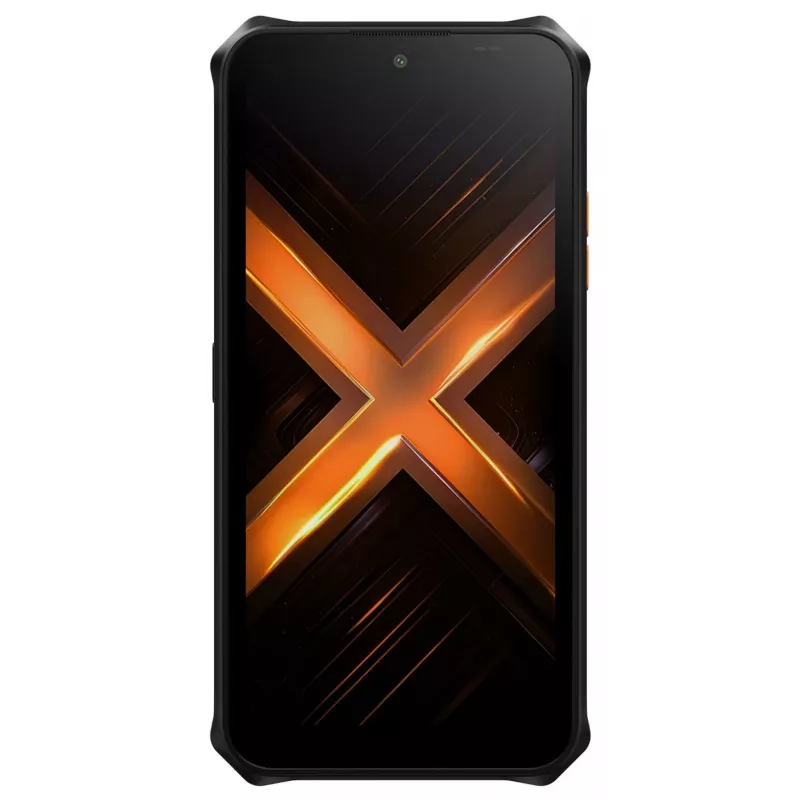 Išmanusis telefonas HAMMER Energy X2 — Android 15, MediaTek Helio G81, 6,1 colio 1560×720 IPS, 6 GB RAM, 128 GB, Dual SIM, 4G, 50 MP, 5000 mAh, IP68