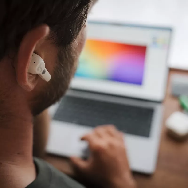 Teufel AIRY TWS Pro Ausinė Belaidė Į ausį Skambučiai/Muzika Bluetooth Balta