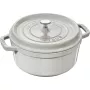 Ketaus apvalus puodas Staub 40501-414-0 6,7 l White Truffle