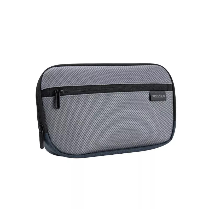 Tualeto krepšys XDDESIGN First-Class All-in-One Travel Organiser P706.3425, Granato spalvos, užtrauktukas, 380 g, 17×27.5 cm išorinė dėžutė