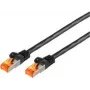 Tinklo kabelis ShiverPeaks BS08-26085 juodas 15m Cat6a S/FTP