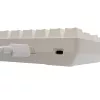 Laidinė mechaninė klaviatūra White Shark Shinobi-2 (GK-004211) — US išdėstymas, raudoni jungikliai, balta