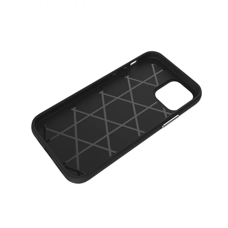 Apsauginis telefono dėklas Devia KimKong Series, skirtas iPhone 12 Pro Max, juodas
