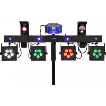 LED šviestuvų rinkinys EUROLITE KLS Scan Pro Next FX Compact Design RGBW
