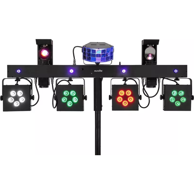 LED šviestuvų rinkinys EUROLITE KLS Scan Pro Next FX Compact Design RGBW