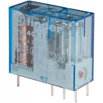 Finder PCB maitinimo relė 6 VDC 650 mW (40.52.9.006.0000)