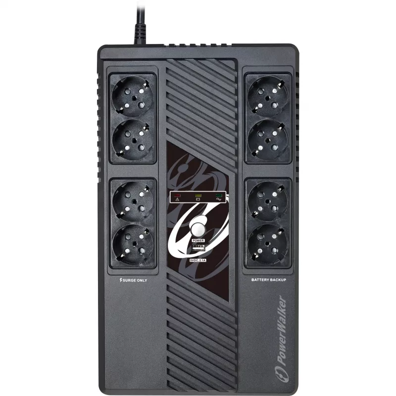 PowerWalker VI 800 MS - UPS - 480 vatų