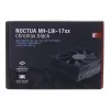 CPU aušintuvas Noctua NH-L9I-17XX chromax.Juoda — žemo profilio LGA1700 aušintuvas, 92 mm ventiliatorius, 37 mm aukštis