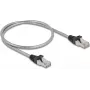 Tinklo kabelis DeLOCK RJ45 kabelis Cat.6A U/FTP RJ-45 0,5 m sidabrinis