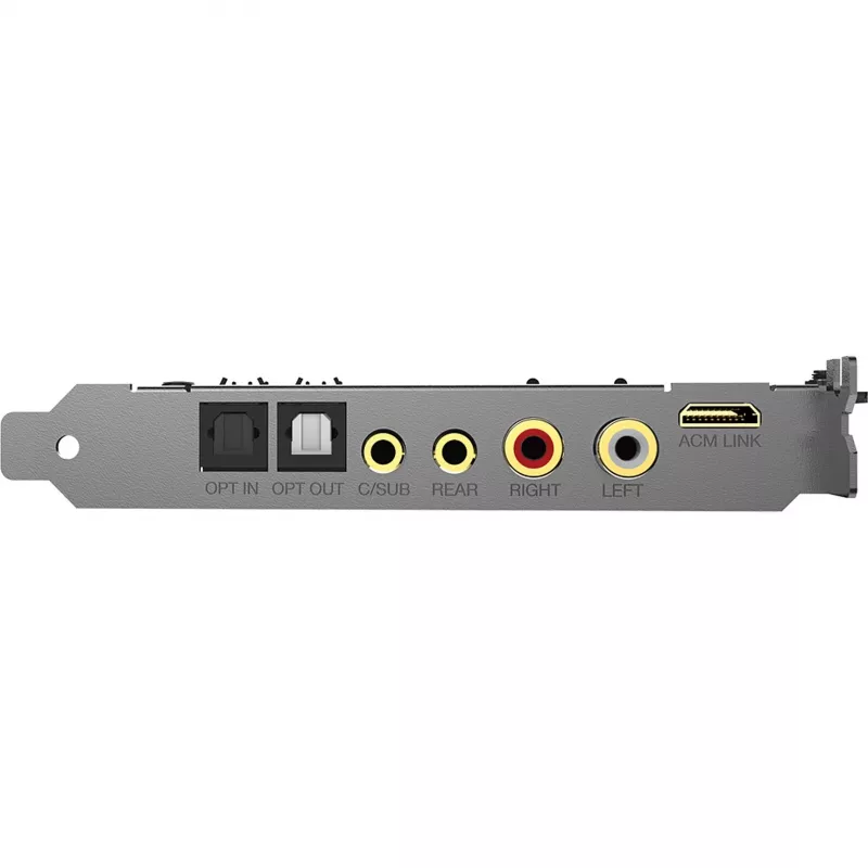 Garso plokštė Creative Labs SoundBlaster AE-9 — 32 bitų / 384 kHz atkūrimas ir įrašymas