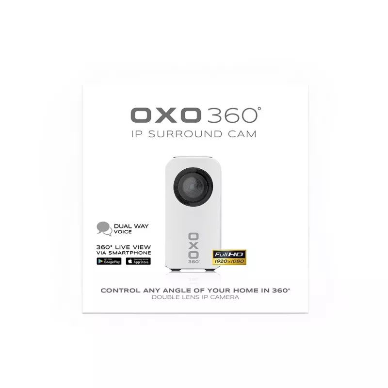 Apsaugos kamera Easypix OXO 360° IP Cam 56200