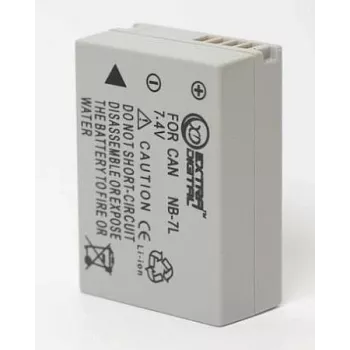 Baterija extra digital NB-7L ličio jonų 3,7V 1120mAh suderinamiems Canon įrenginiams