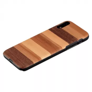 Apsauginis išmaniojo telefono dėklas man and wood, skirtas iPhone XR – juodo smėlio apdaila