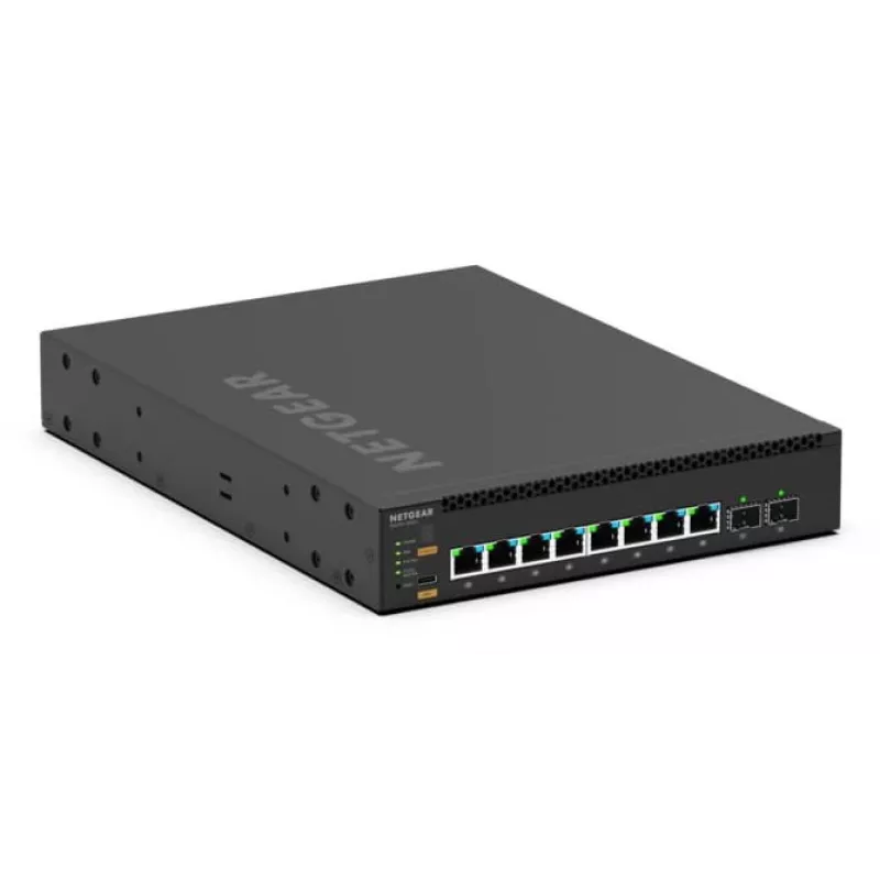 NETGEAR MSM4310 valdomas L3 2.5G Ethernet (100/1000/2500) Power over Ethernet (PoE) 1U juodas