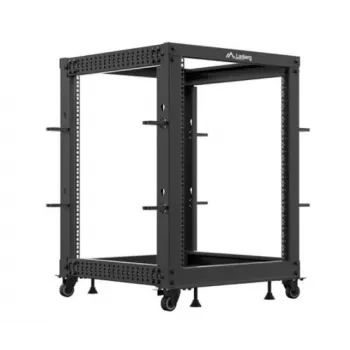 Laisvai pastatomas stovas Lanberg OR01-6115-B 15U juodas 600 kg talpa