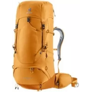 Kuprinė DEUTER Aircontact Lite 50+10 — 50+10 l universali žygiavimo kuprinė, gintaro-klevo spalvos