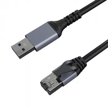 Interneto kabelis CAT6 UTP, USB3.0 Type-A - RJ45, 2 m