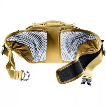 Klubų krepšys DEUTER Pulse Pro 5L Sand — lengvas, kompaktiškas juosmens krepšys, 5 litrai