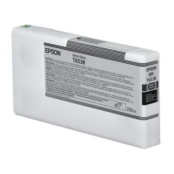 Rašalo kasetė Epson C13T65380N matinė juoda 200 ml Originali vienoje pakuotėje