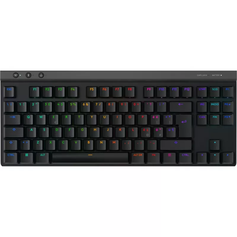 LOGITECH G515 LIGHTSPEED TKL belaidė žaidimų klaviatūra - JUODA - PAN - 2.4GHZ/BT - EMEA28i-935 - LIETIMINĖ