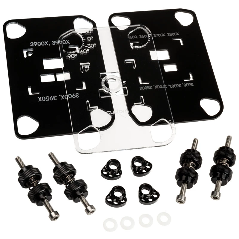 der8auer RYZEN 3000/5000 OC Bracket Custom Mount montavimo laikiklis