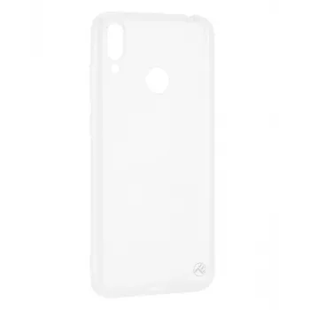 Silikono dėklas, skirtas „Huawei Y9 2019“, „Tellur“, permatomas