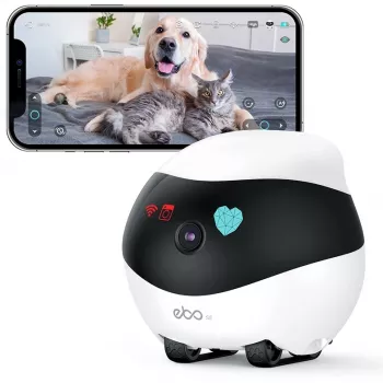 Enabot EBO SE Robot IP kamera, kompaktiška, N/A MP, N/A, 16GB išorinė atmintis, palaiko iki 256GB