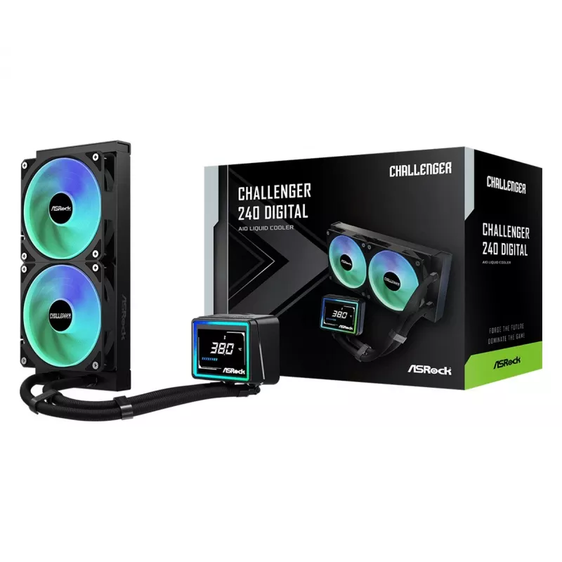 CPU aušintuvas ASROCK Challenger 240 Digital — ASROCK Challenger 240 Digital