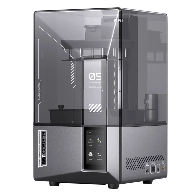 Dervinė 3D spausdintuvas Elegoo Mars 5 Ultra 4K raiškos LCD (modelis 50.101.013300)