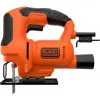 Siauropjūklis Juoda & Decker BES602 — 400 W, oranžinis/juodas rankinis siauropjūklis