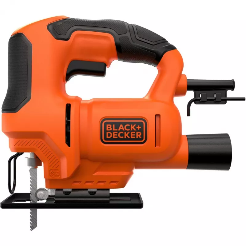 Siauropjūklis Juoda & Decker BES602 — 400 W, oranžinis/juodas rankinis siauropjūklis