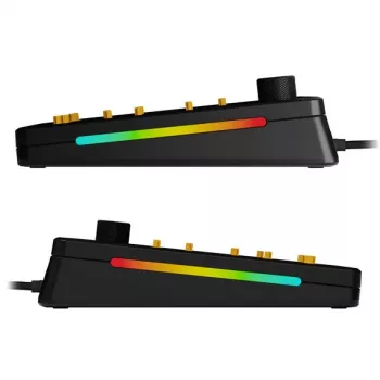 Mechaninė klaviatūra GLORIOUS GMMK 3 PRO Barebones — pilno dydžio (100 %), laidinis USB, RGB, juoda