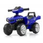 Ride-on toy milly mally Ride-on Monster Navy — vaikiška sėdima transporto priemonė, žema sėdynės aukštis