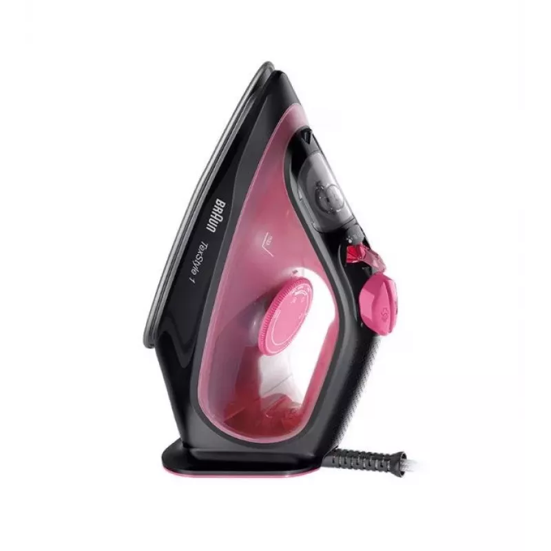 Braun TexStyle 1 sausas ir garinis lygintuvas Keraminis padas 2000 W Juoda, Violetinė