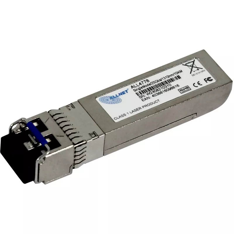 ALLNET jungiklio modulis ALL4778 SFP28-25GB-LR, 25 Gbit vienmodis, iki 10 km, nekoduotas