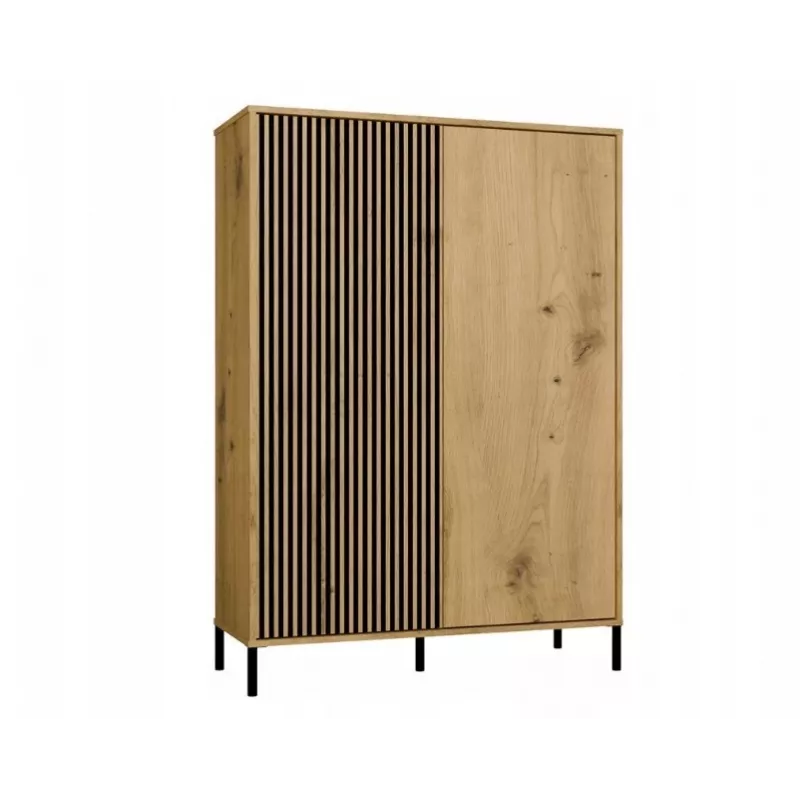KAMARO 2DD plonas/GŁ ąžuolas ARTISAN DISPLAY CABINET