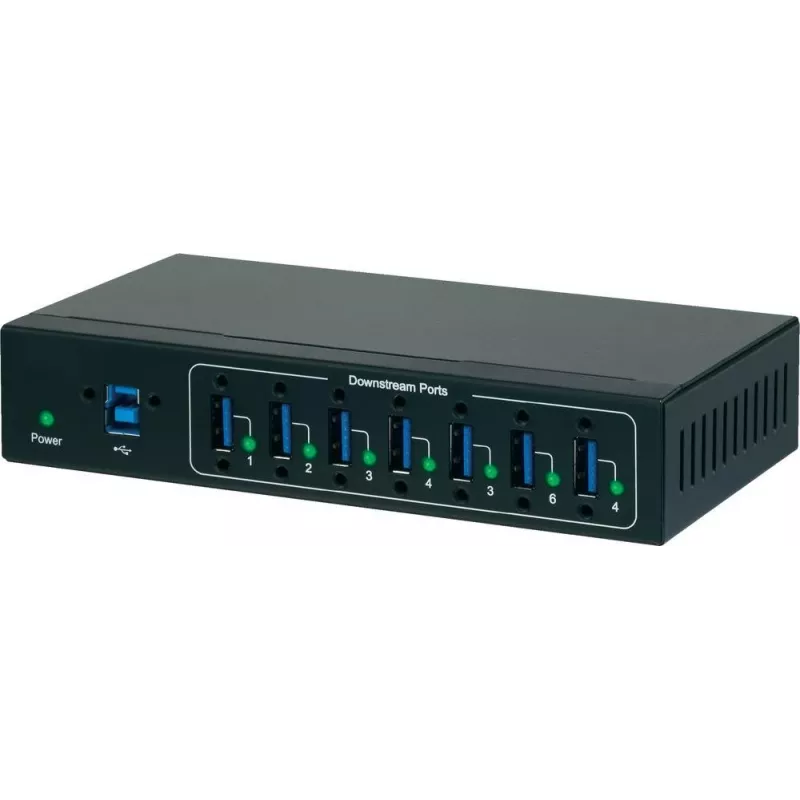 USB 3.2 Gen 1 Type-B laidas Renkforce RF-3513012 5 Mbit/s, 5 m, juodas