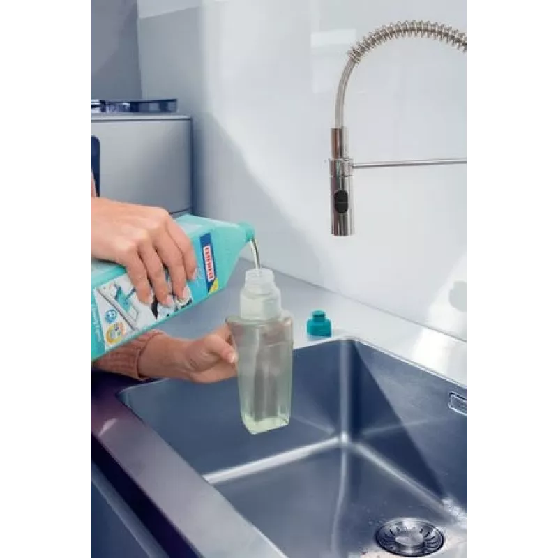 Leifheit Easy Spray XL šluota Microfibre Sausas ir drėgnas Microfiber Žalia, Balta