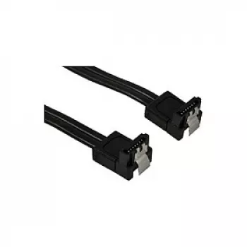 Synergy21 kabelis SATA-3 Internal 0,50m Plug(angled) Juoda **