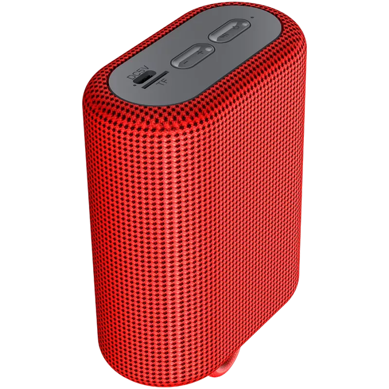 Canyon Bluetooth garsiakalbis BSP-4 TF skaitytuvas/USB-C/5W raudonas mažmeninė pakuotė